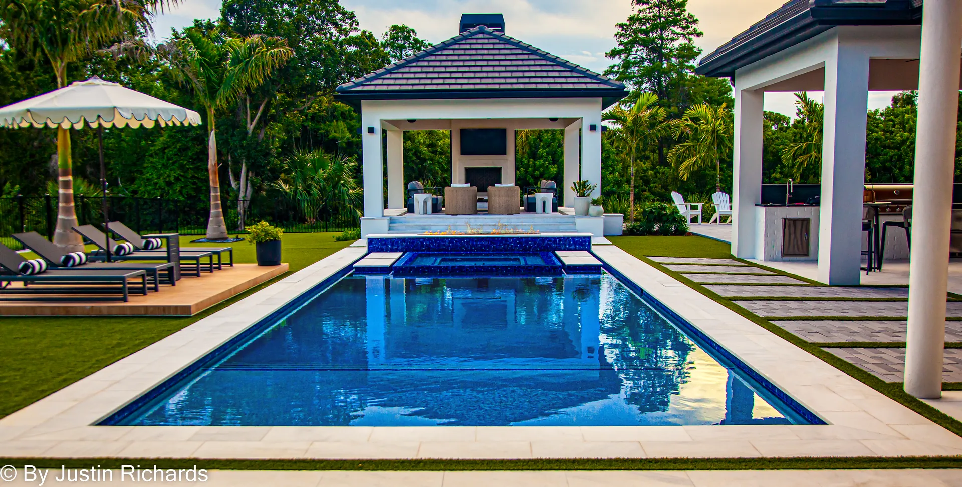 Midnight blue tile
